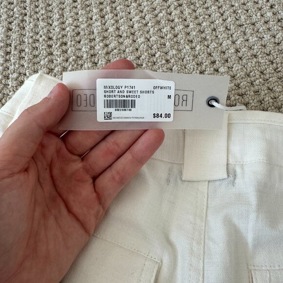 NWT High Waited Cotton Shorts - Picture 4 of 5